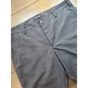Bluffworks Pants Mens 38x34 Gray Relaxed Fit Original Travel‎ Chino Made in USA
